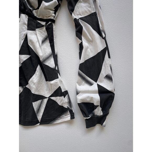 LIP SERVICE Geometric Long Sleeve / Size S/M / Bodycon / Goth Punk Japan - Picture 5 of 8